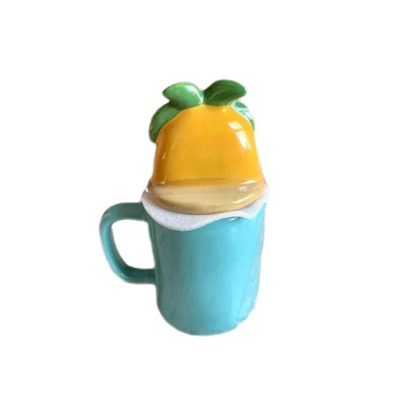 NWT • Rae Dunn • Meet At The Beach Figural Lidded Mug - Picture 2 of 4